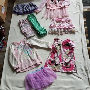 Variety Toddler girls skirts, tops, pants